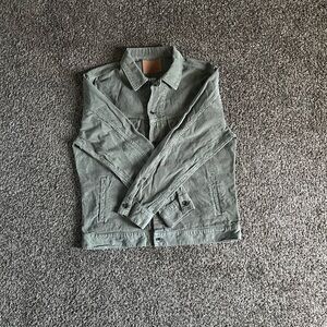 Taylor Stitch Green Lightweight Shirt Jacket
